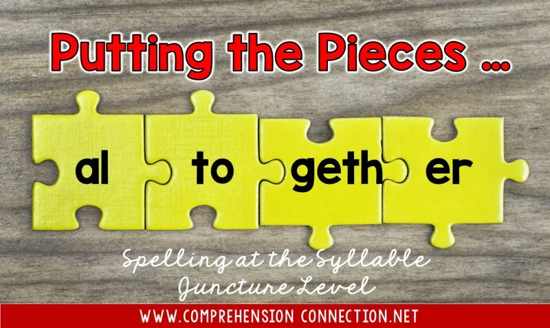 This post includes setting up and organizing word study for the syllable juncture speller. It includes organizational tips, teaching sequences, what's taught, and how it fits with the other reading components. (FREEBIES)