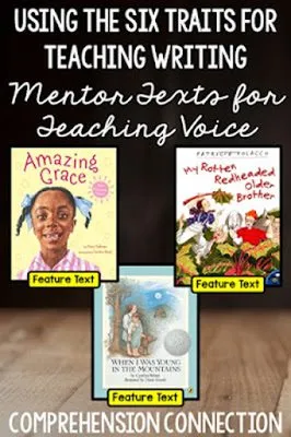 Teaching voice begins with a rich mentor text. In this post, I share books I'd recommend for teaching voice and why the titles were chosen.