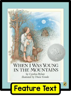 Author Cynthia Rylant shares her childhood experiences growing up in the mountains of West Virginia in this great book. It's perfect for illustrating voice in writing and much more. Check out this post on building voice in writing.