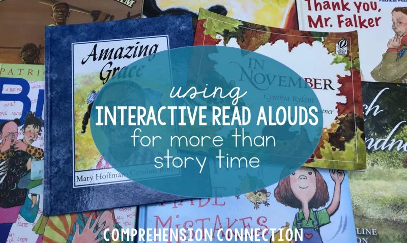 With interactive read alouds, we can model important comprehension skills using the Think Aloud approach. By carefully selecting texts, we can