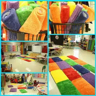 personal mats for flexible seating