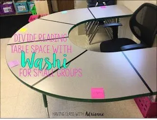 Divided space for small group teaching