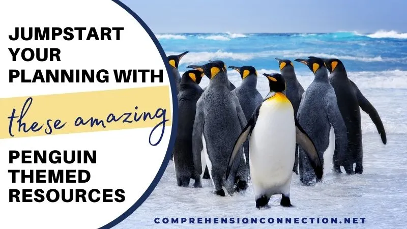 Kids love penguins. They are fascinating. This post offers teaching resources, book titles, and freebies for a fantastic Penguin week.