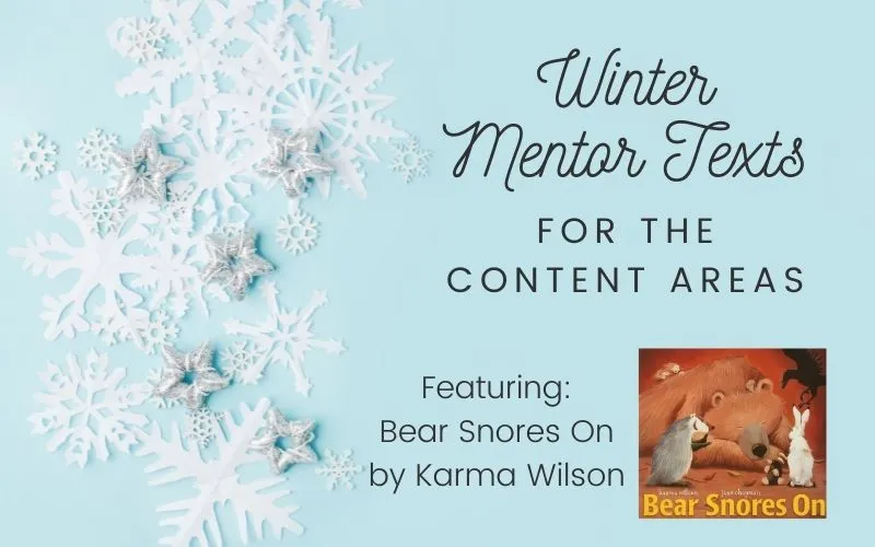 Winter is here, and Bear Snores On is the perfect book to use this time of year. It's rich vocabulary and complex concepts tie in quite nicely with bear research, science concepts such as hibernation, and comparing fiction and nonfiction. In this post, I'll share 5 simple lesson ideas you can use with the book.