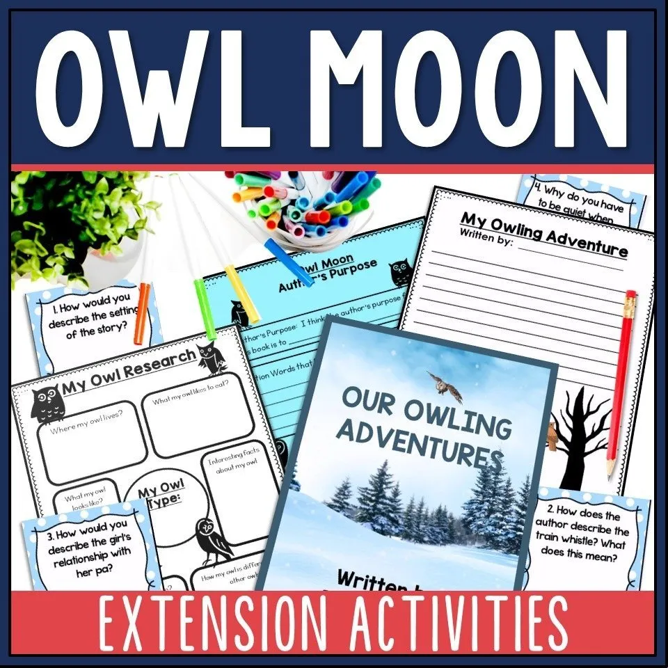 Owl Moon teaching unit by comprehension connection