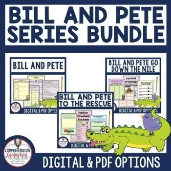 How To Teach Tomie dePaola Like A Pro 5 Bill and Pete Series Bundle by Tomie dePaola in Digital and PDF