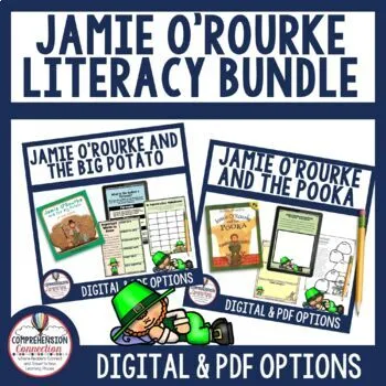 How To Teach Tomie dePaola Like A Pro 6 Jamie O'Rourke and the Pooka | Jamie O'Rourke and the Big Potato Bundle