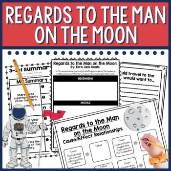 Regards to the Man on the Moon by Ezra Jack Keats Reading and Writing Activities