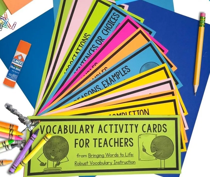 Vocabulary Task Cards