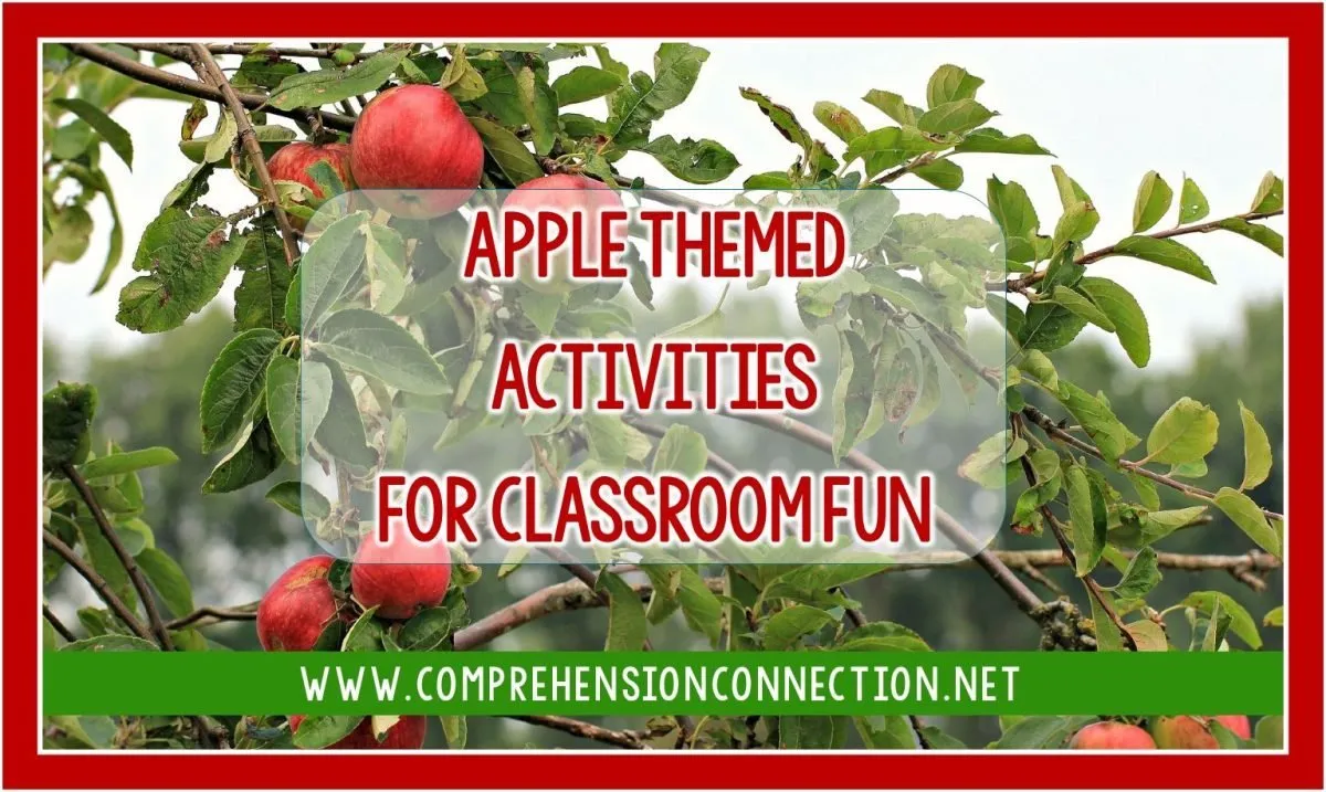 It's apple season in our part of Virginia, so I'm thrilled to share fun apple themed activities you can use this fall. From great literature and writing ideas, to fun craftivities you can add with either, I hope you'll find a fun idea or two in this post.